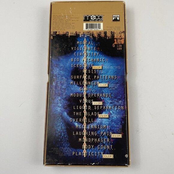 Front Line Assembly Hard Wired VHS/2 CD Box Set Includes Pendant - Picture 10 of 10